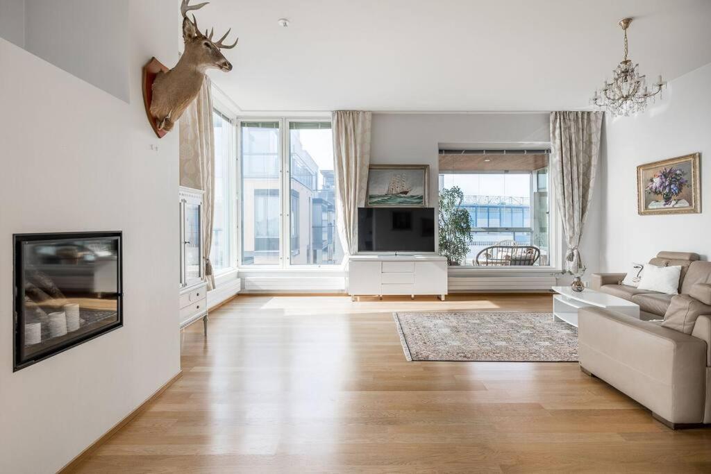 Spacious Home With Four Terrace, Sauna, Sea View Helsinki Dış mekan fotoğraf