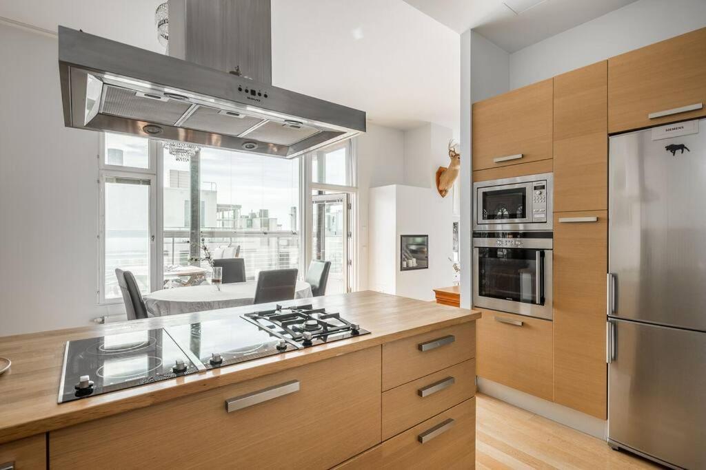 Spacious Home With Four Terrace, Sauna, Sea View Helsinki Dış mekan fotoğraf